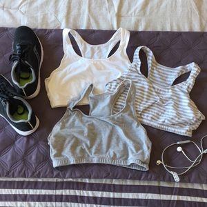 Lot of 3 Sports Bras (Fruit of the Loom)